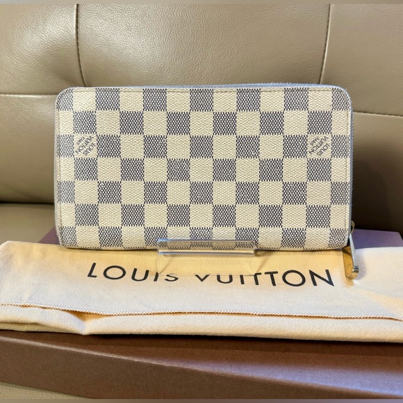 Louis Vuitton Zippy Organizer Damier Azur canvas - Picture 2 of 15